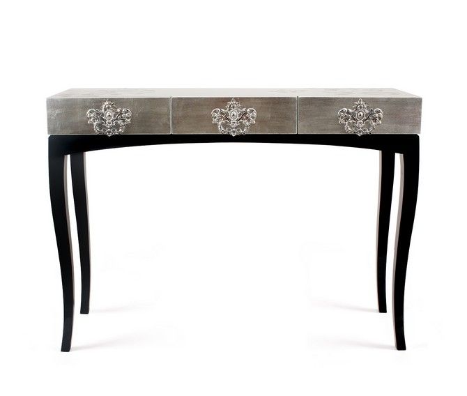 Top 10 Silver Modern Console Tables Inside Mirrored And Silver Console Tables (Photo 5 of 20)