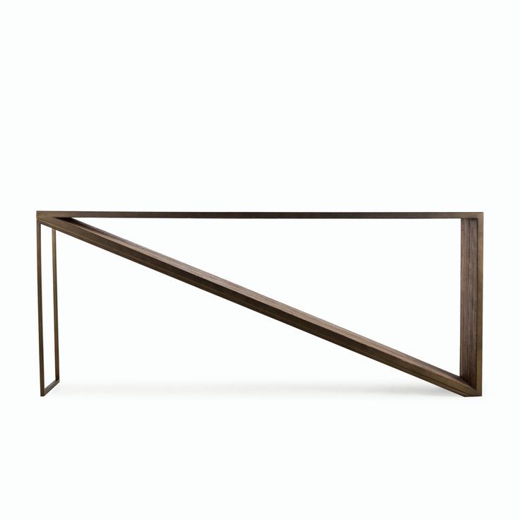 Triangle Console Table 72x16x30 | Modern Console Tables With Triangular Console Tables (Photo 20 of 20)