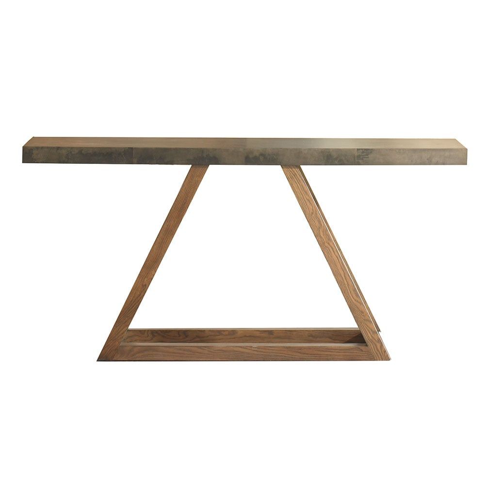 Triangle Console Table – Julian Chichester Uk With Regard To Triangular Console Tables (View 2 of 20)