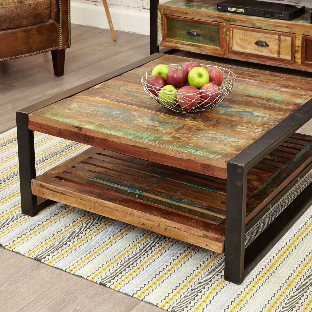 Urban Chic Square Coffee Table Was £230.00 Now £ (View 2 of 20)