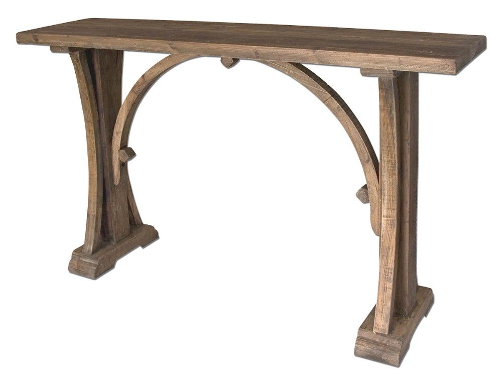 Uttermost Genessis Reclaimed Wood Console Table Regarding Reclaimed Wood Console Tables (Photo 20 of 20)