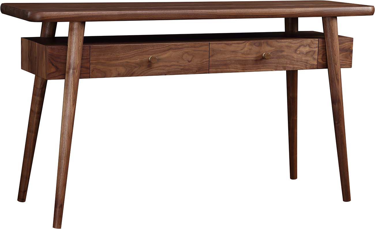 Walnut Grove Console Table, Walnut Grove Collection With Regard To Hand Finished Walnut Console Tables (View 2 of 20)