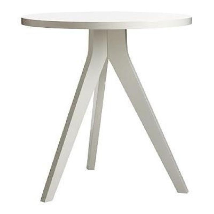 West Elm Tripod Table – Aptdeco | Tripod Table, White Pertaining To Console Tables With Tripod Legs (View 7 of 20)