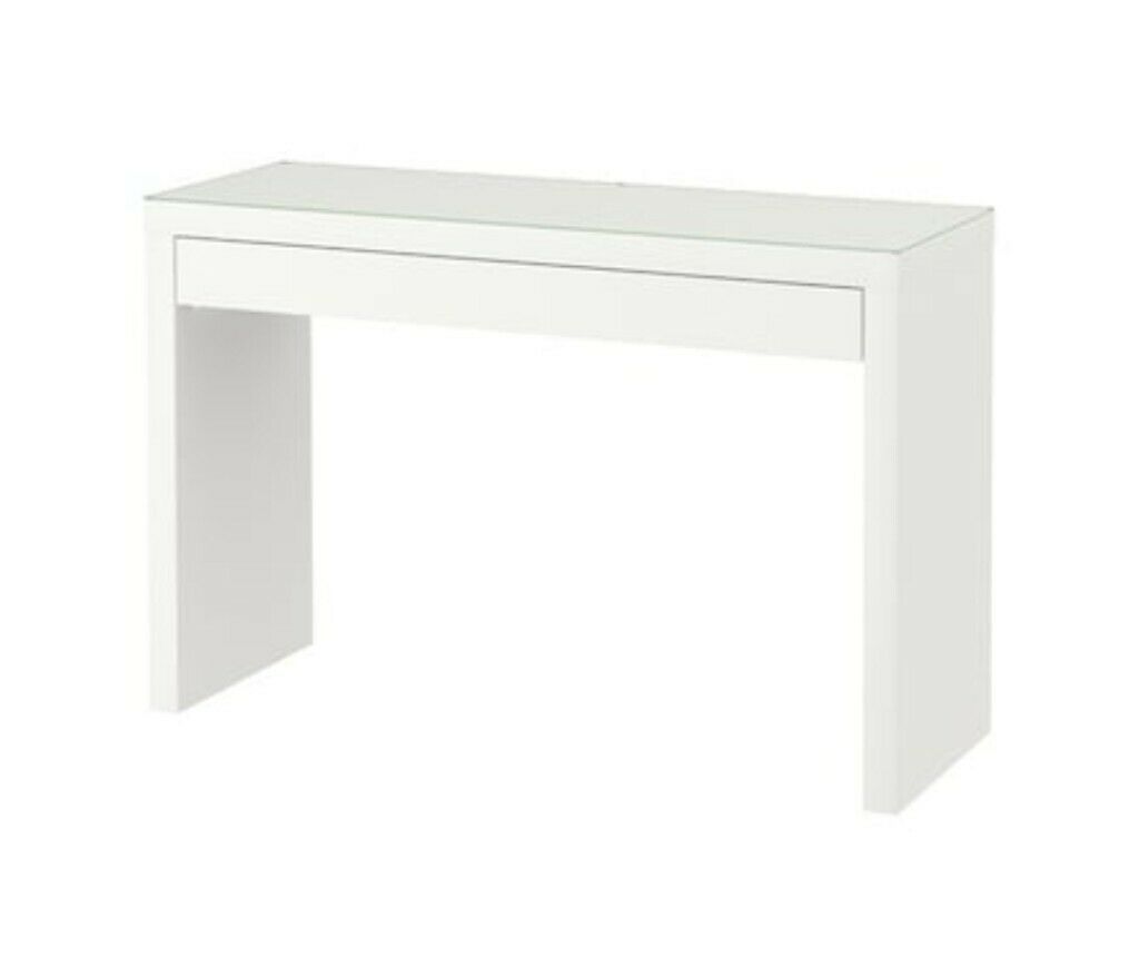 White Glass Top Ikea Console Table | In Hove, East Sussex In White Geometric Console Tables (Photo 17 of 20)