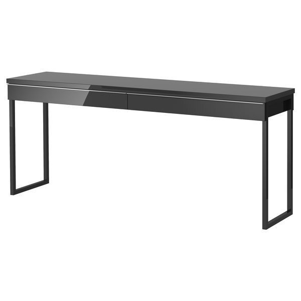 White High Gloss Console Table – Ideas On Foter For Square High Gloss Console Tables (View 17 of 20)