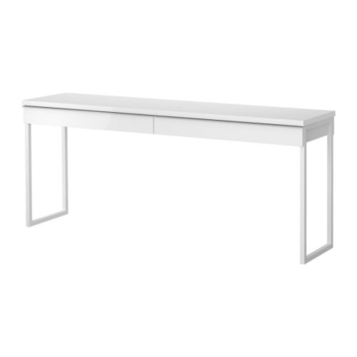 White High Gloss Console Table – Ideas On Foter In Gloss White Steel Console Tables (View 5 of 20)