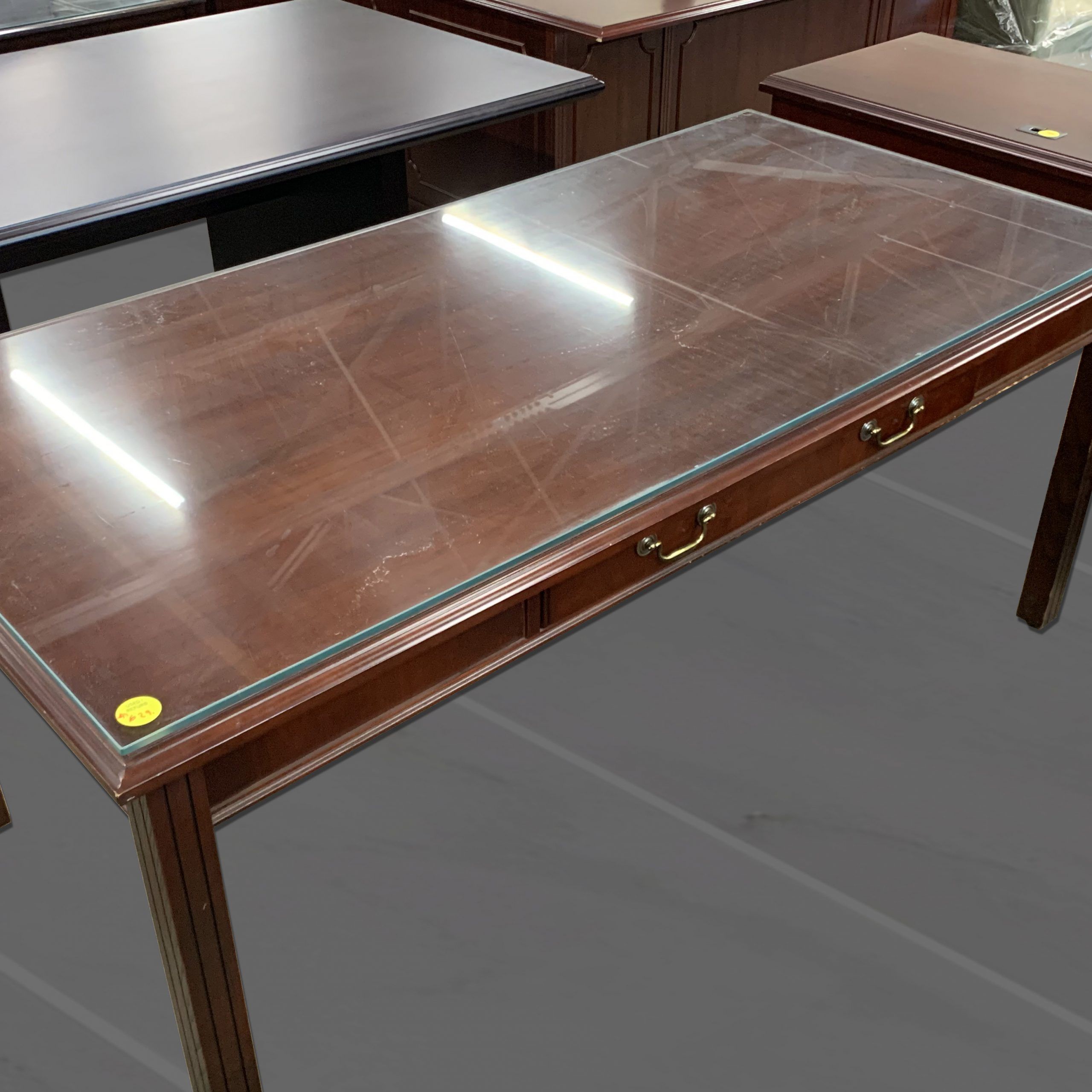 Wood Veneer Desk | Veneer | United Office Furniture Throughout Wood Veneer Console Tables (Photo 16 of 20)