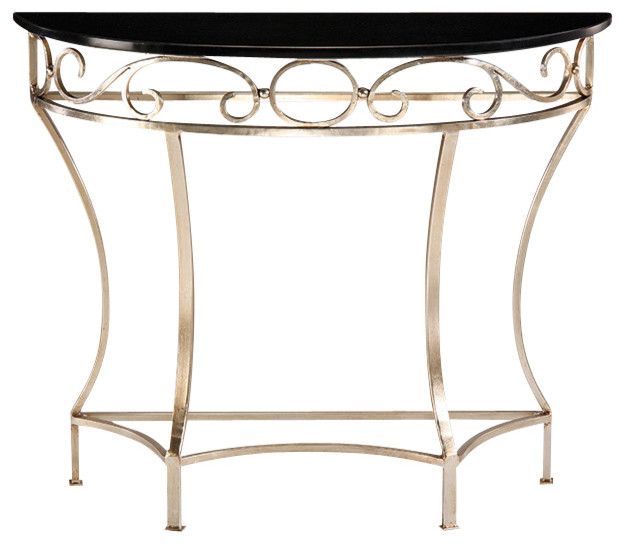 Wrought Iron Console Table – Contemporary – Console Tables For Wrought Iron Console Tables (Photo 5 of 20)