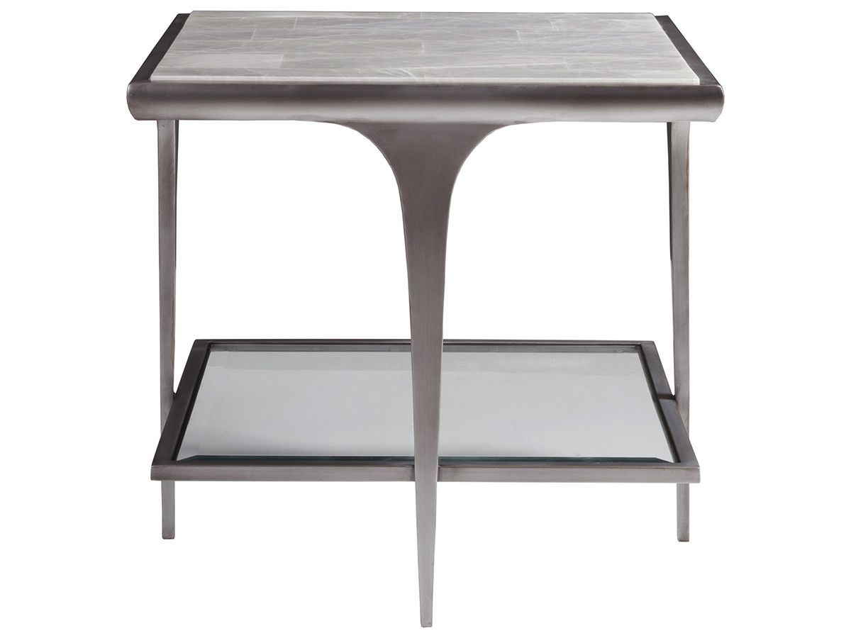 Zephyr Square End Table | Lexington Home Brands Within Square Console Tables (Photo 8 of 20)