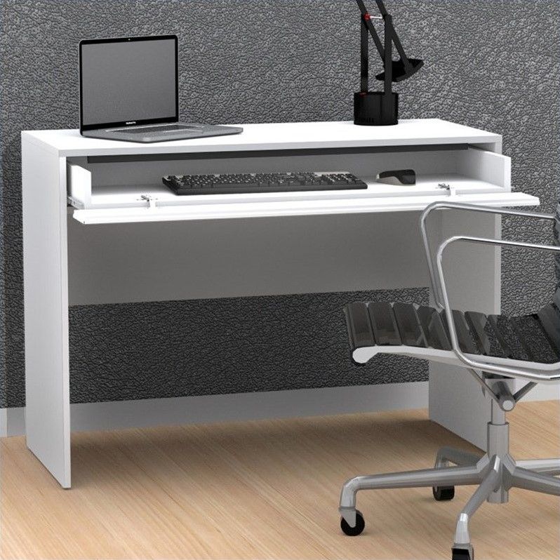 1 Drawer Desk In White – 221803 Throughout Snow White 1 Drawer Desks (View 8 of 15)
