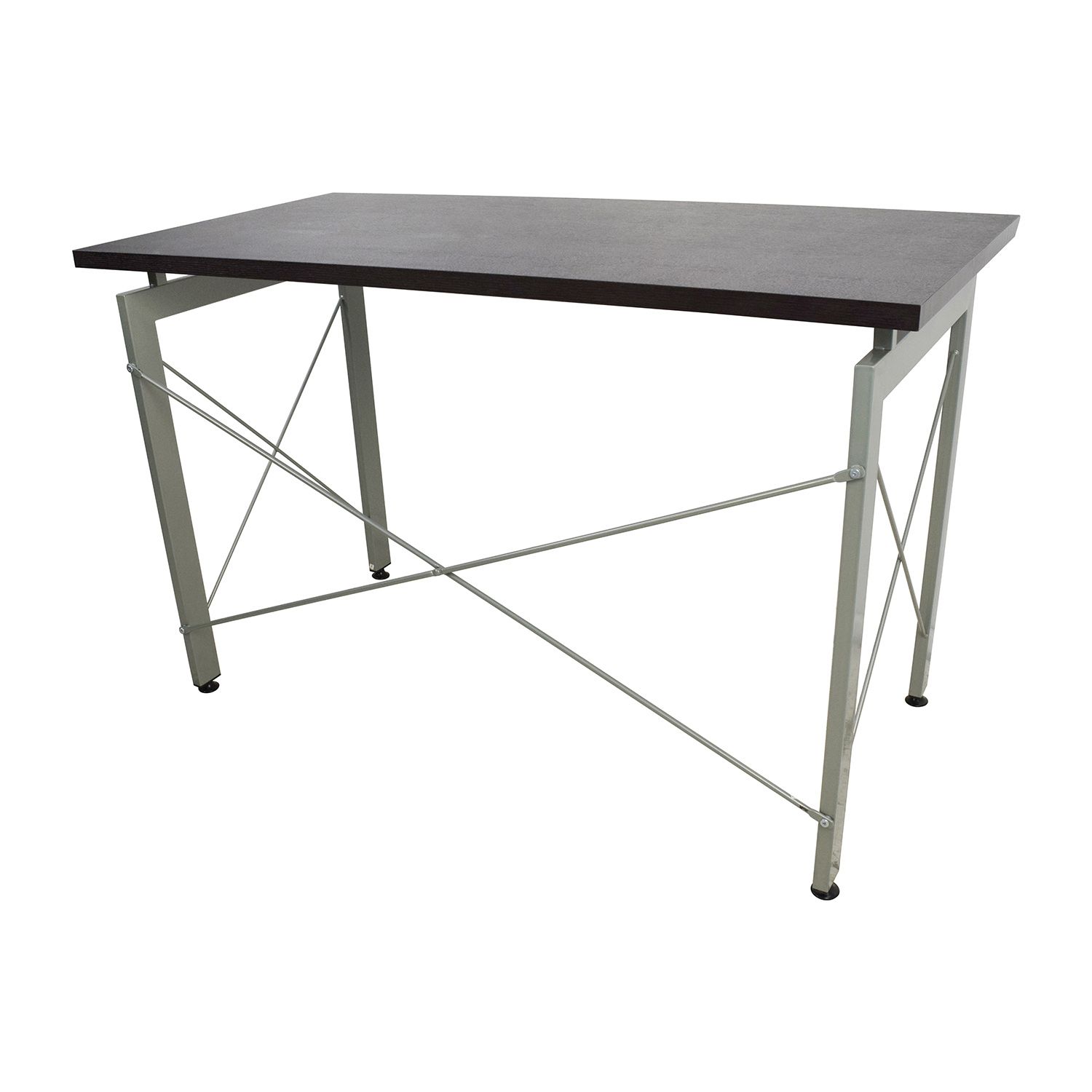 39% Off – Allmodern All Modern Wood And Metal Desk / Tables With Modern Teal Steel Desks (View 12 of 15)