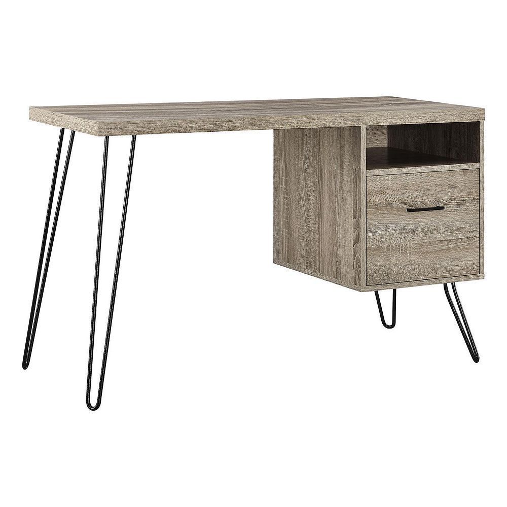 Altra Landon Desk | Furniture, Writing Desk, Desk With Sonoma Oak 2 Tone Writing Desks (Photo 11 of 15)