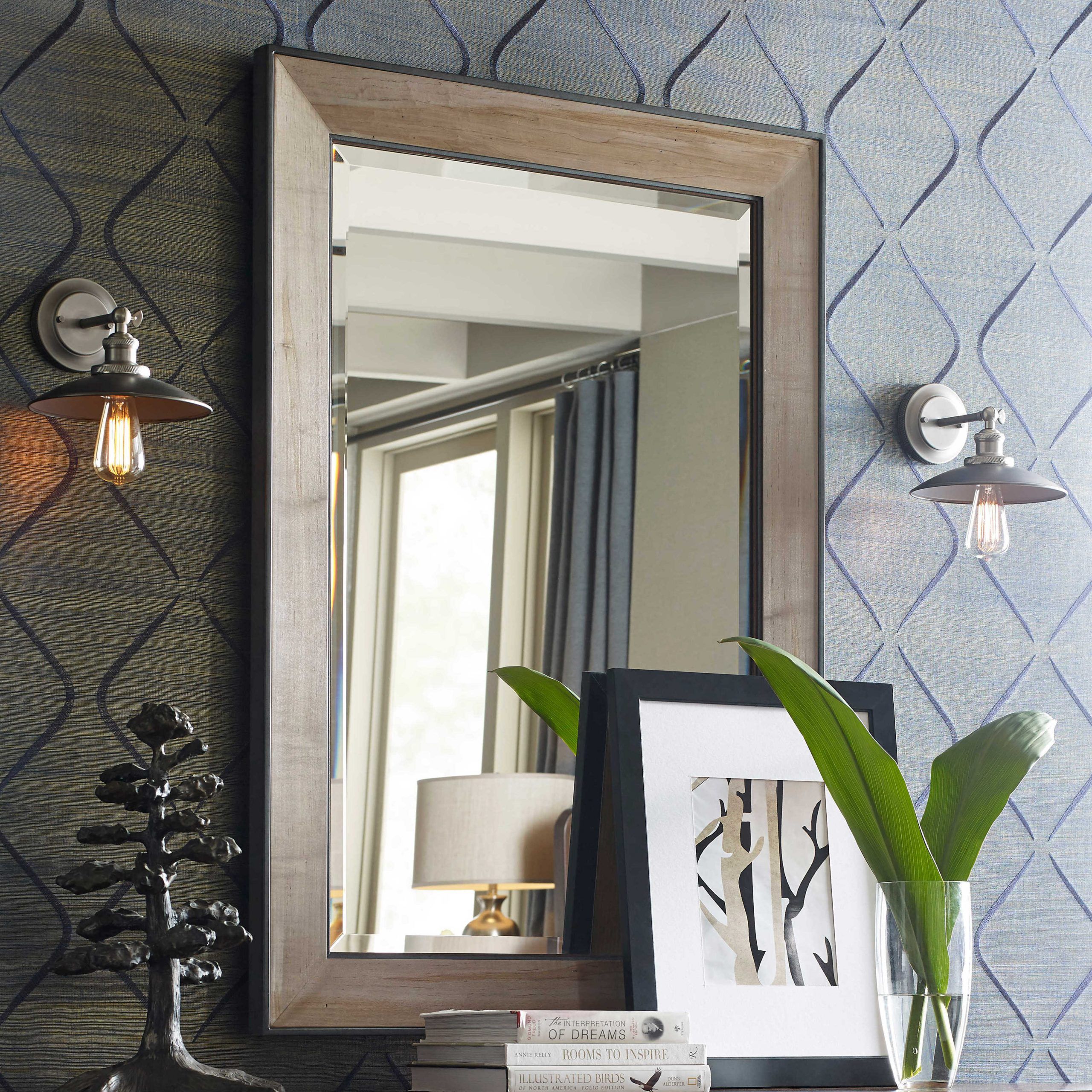 American Drew Modern Synergy Perspective Landscape 51'' X 36 Within Sartain Modern &amp; Contemporary Wall Mirrors (Photo 6 of 15)