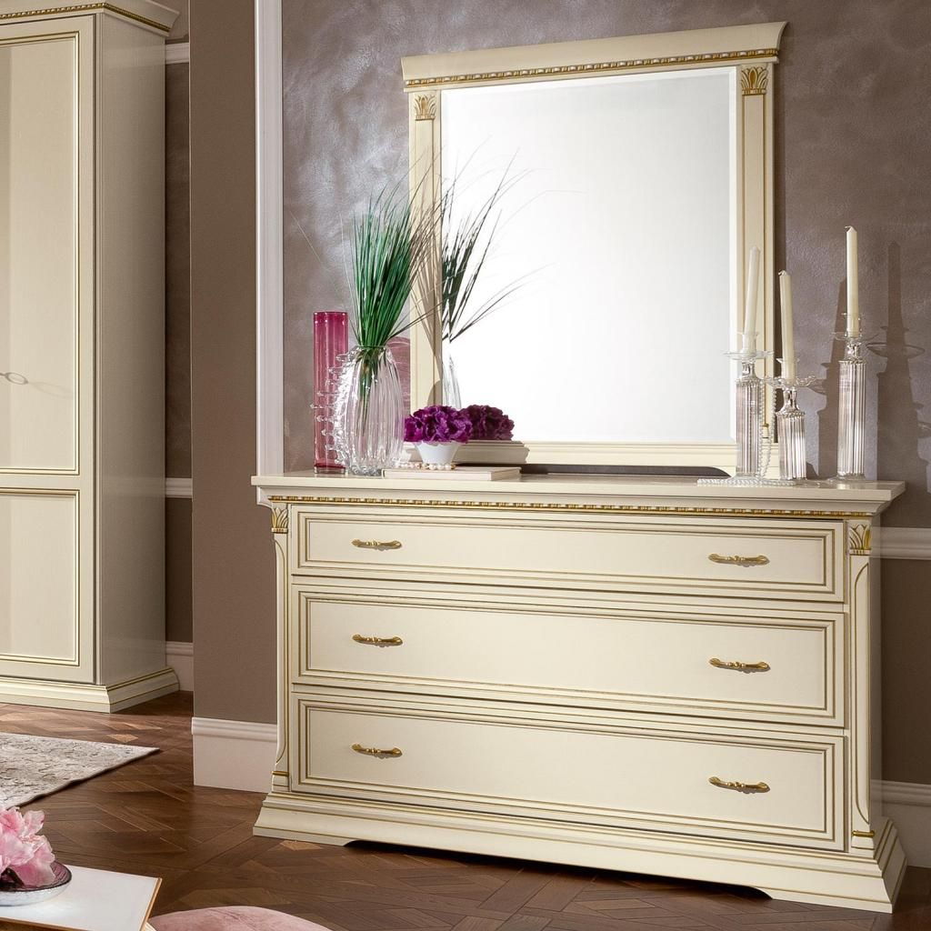 Andrea White Ash Wood 3 Drawer Chest – Lycroft Interiors Pertaining To Matte White 3 Drawer Wood Desks (View 14 of 15)