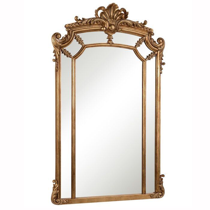 Antique Arch/crowned Top Wood Traditional Beveled Venetian Wall Mirror With Traditional Beveled Wall Mirrors (Photo 15 of 15)