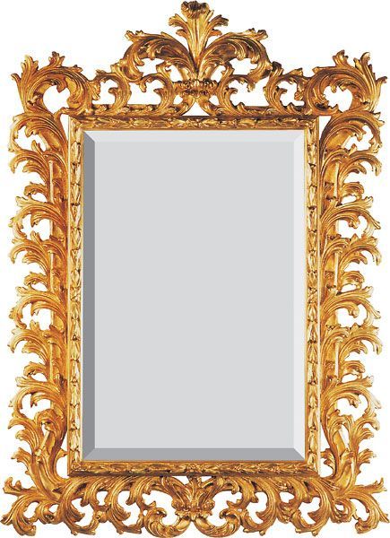 Antique Gold Leaf Mantel Wall Vanity Mirror Fleur Accents 5 Tall Hand Inside Owens Accent Mirrors (View 2 of 15)