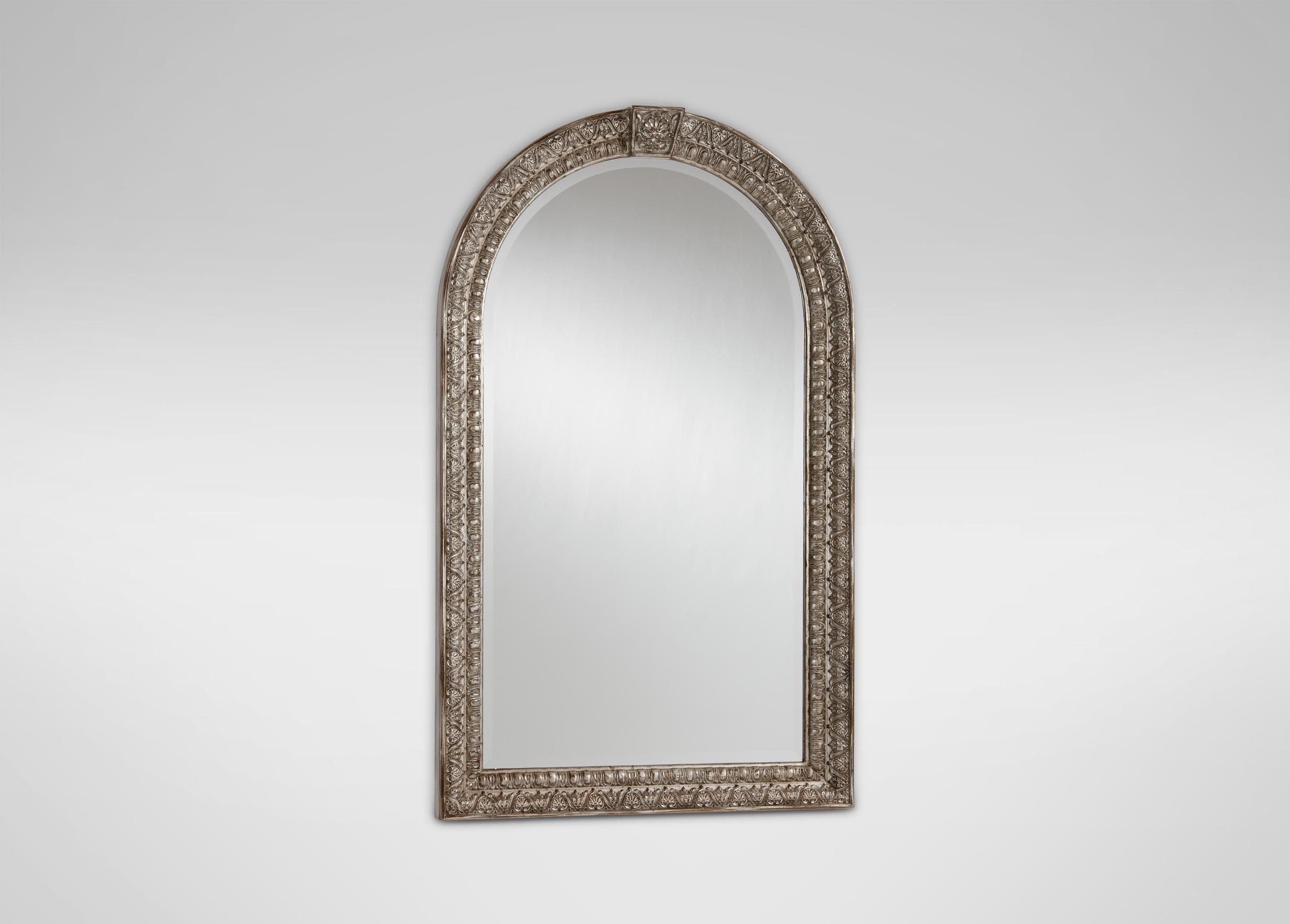 Antique Silver Arched Mirror | Mirrors | Arched Mirror, Mirror, Antiques Regarding Silver Arch Mirrors (View 6 of 15)