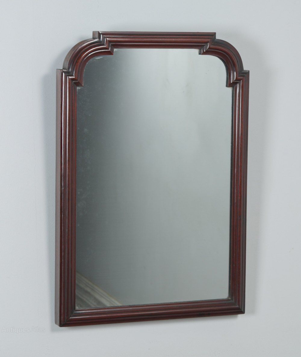Antiques Atlas – Victorian Mahogany Rectangular Wall Hanging Mirror For Dark Mahogany Wall Mirrors (Photo 10 of 15)