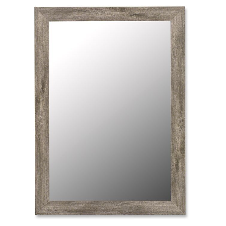 August Grove® Modern & Contemporary Beveled Distressed Accent Mirror Pertaining To Dekalb Modern &amp; Contemporary Distressed Accent Mirrors (Photo 14 of 15)
