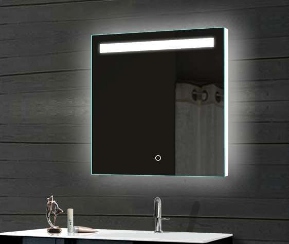 Back Lighted Vanity Mirror Wall Mounted Bathroom Led Lit Vanity Mirrors In Back Lit Freestanding Led Floor Mirrors (Photo 6 of 15)