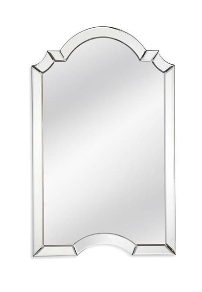 Bassett Mirror Emerson Elegant Clear Wall Mirror (l 21 X H 33) | Mirror In Clear Wall Mirrors (View 12 of 15)