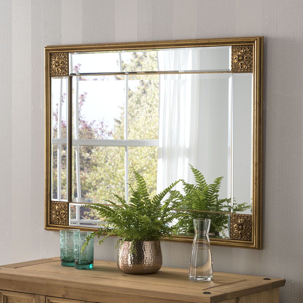 Blakely Decorative Rectangular Mirror | Traditional Mirrors | Amor Decor Pertaining To Lugo Rectangle Accent Mirrors (View 12 of 15)