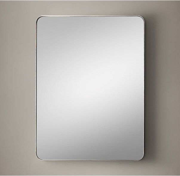 Bristol Flat Mirror | Mirror Wall, Master Bath Mirror, Minimalist Mirrors Regarding Bristol Accent Mirrors (Photo 3 of 15)