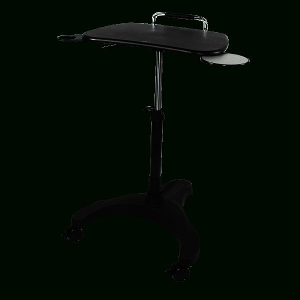 Buy A Sit Stand Mobile Laptop Desk | Office Desks Delivery – Direct With Regard To Sit Stand Mobile Desks (Photo 6 of 15)