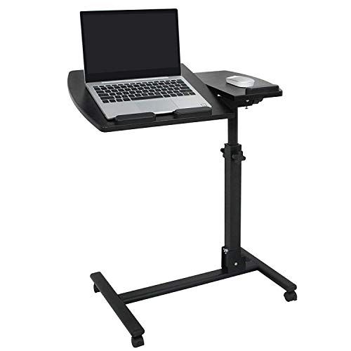 Buy Homgarden Portable Height Adjustable 360° Swivel Laptop Notebook Pertaining To Black Adjustable Laptop Desks (View 5 of 15)