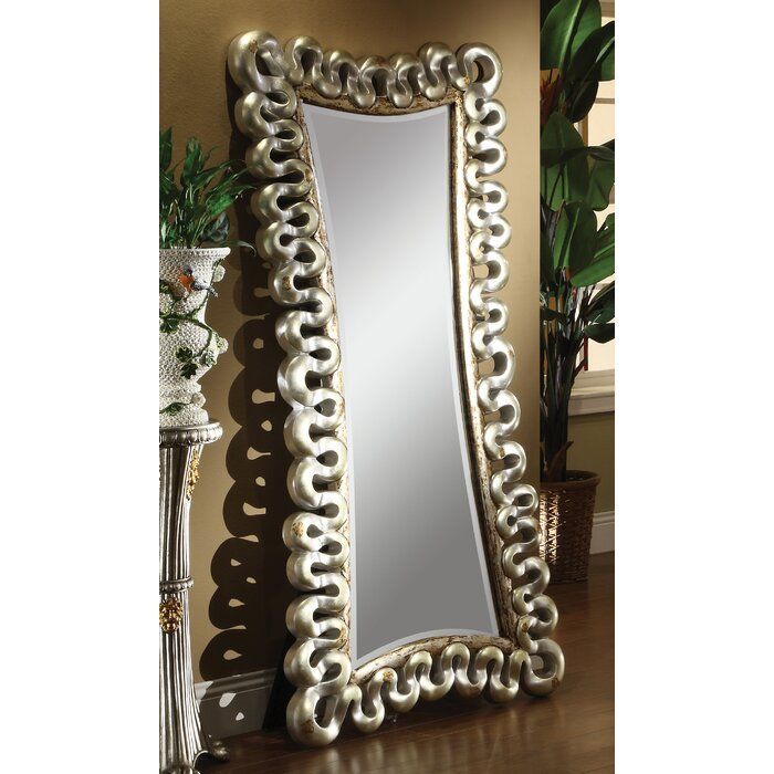 Cathrine Floor Cottage Beveled Full Length Mirror | Accent Mirrors Pertaining To Tutuala Traditional Beveled Accent Mirrors (Photo 14 of 15)