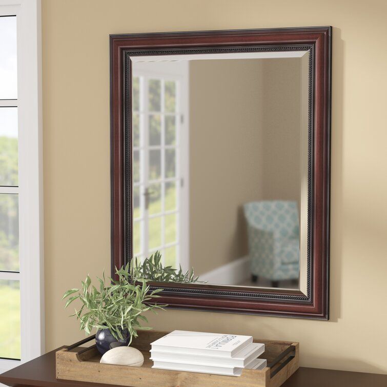 Charlton Home® Verret Traditional Inner Beaded Beveled Bathroom/vanity Within Traditional Beveled Wall Mirrors (Photo 4 of 15)