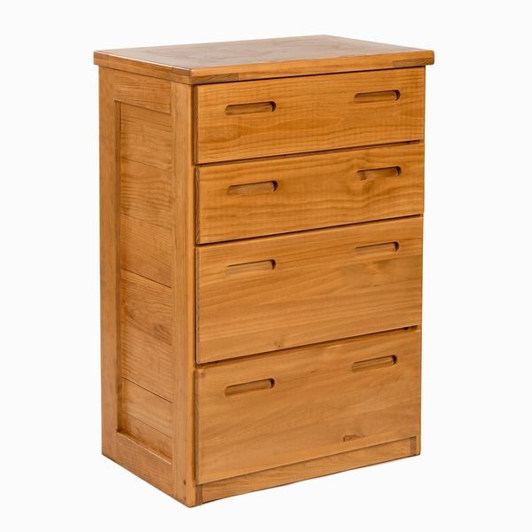 Classic 4 Drawer Bureau (with Images) | This End Up Furniture, Solid Pertaining To Natural Peroba 4 Drawer Wood Desks (View 10 of 15)