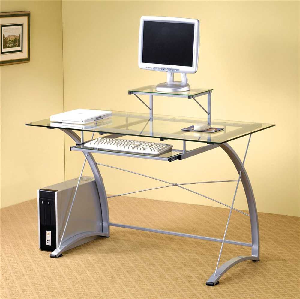 Contemporary Computer Desks For Home Office With Modern Teal Steel Desks (View 4 of 15)