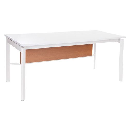 Corner Office Gloss White Active L Shaped Desk & Reviews | Temple & Webster Within Gloss White Corner Desks (View 13 of 15)
