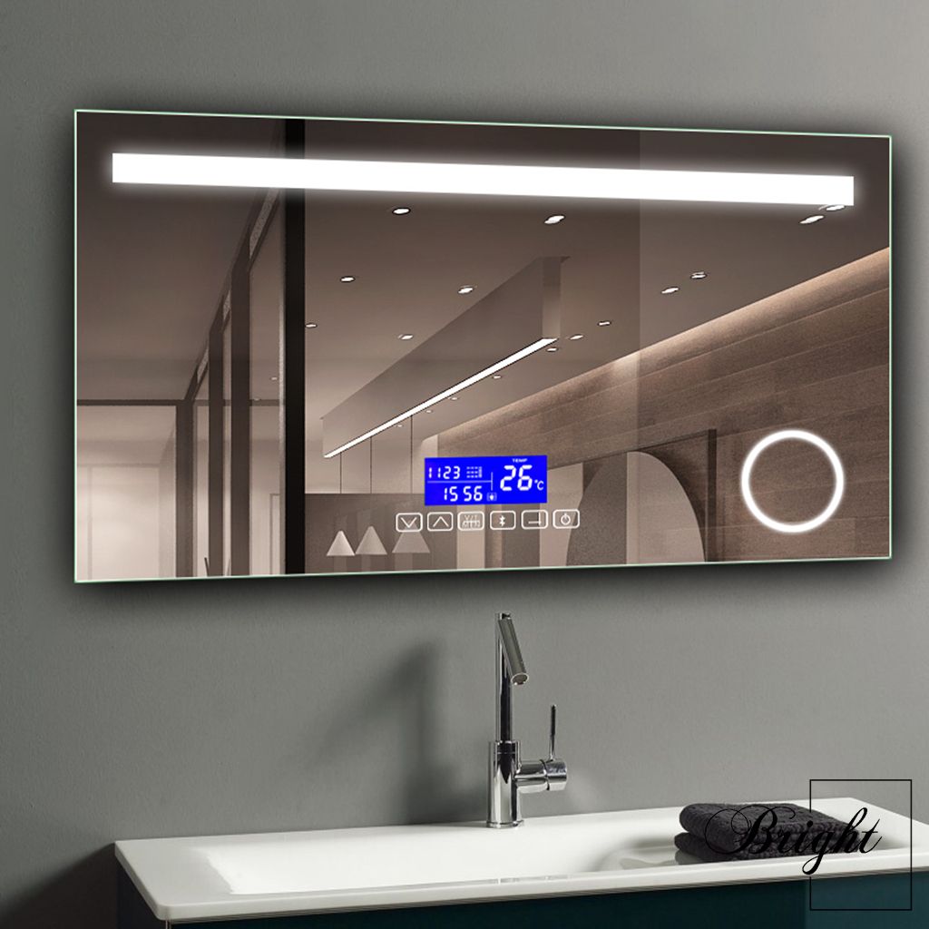 Custom Magnified Lighted Mirror | Bright Sanitary Ware Co., Ltd Focus For Back Lit Freestanding Led Floor Mirrors (Photo 13 of 15)
