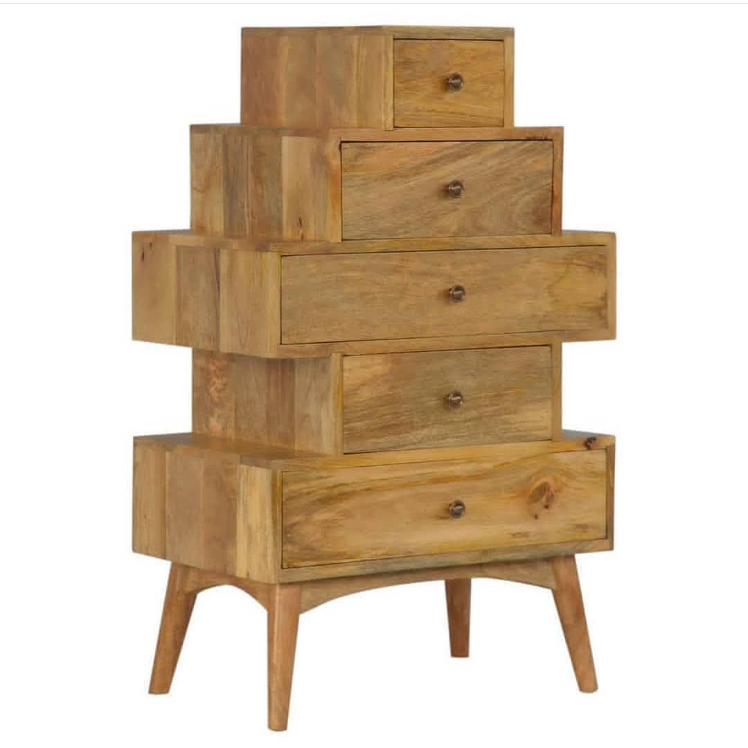 خاص باشیم 🤪 #کشو#دراور#سینی#چوبی#wooden#mirror | Solid Wood Chest For Hickory Wood 5 Drawer Pedestal Desks (View 14 of 15)