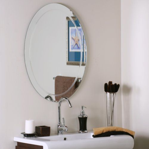 Decor Wonderland Frameless Tri Bevel Wall Mirror – Nocreem With Regard To Tetbury Frameless Tri Bevel Wall Mirrors (Photo 1 of 15)