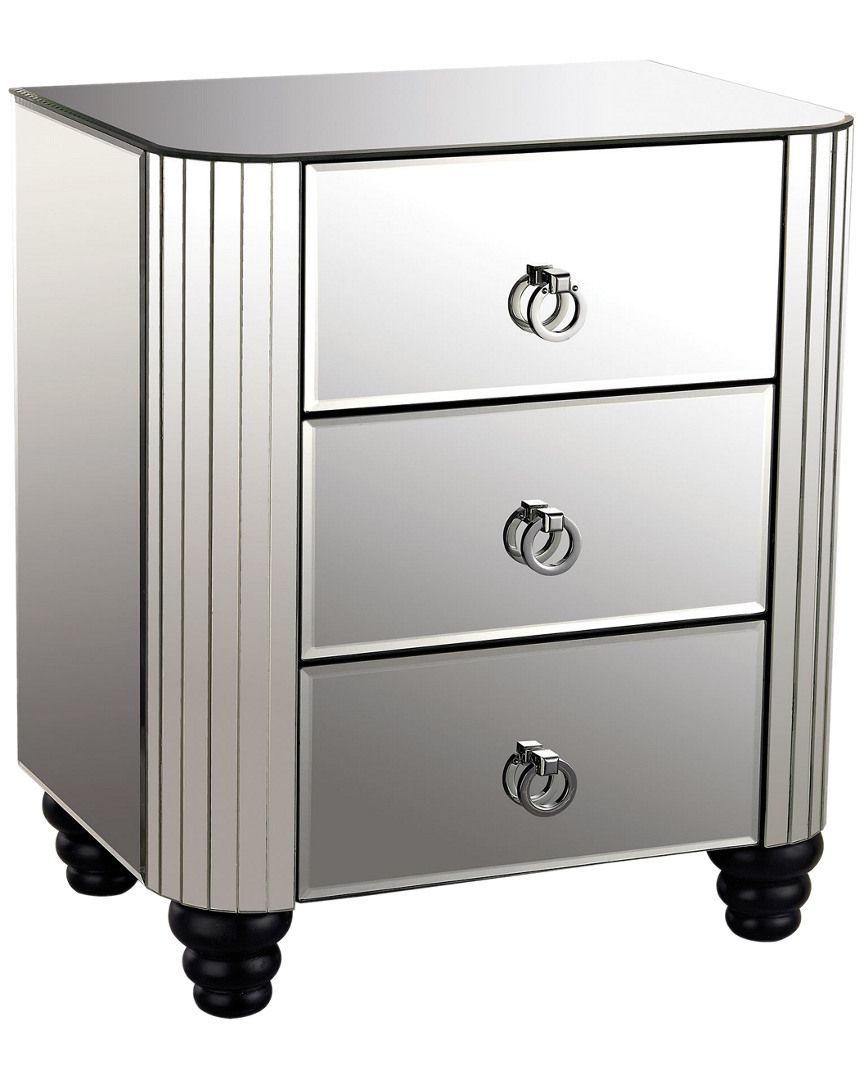 Decorative Mirror 3 Drawer Chest Is On Rue. Shop It Now (View 10 of 15)