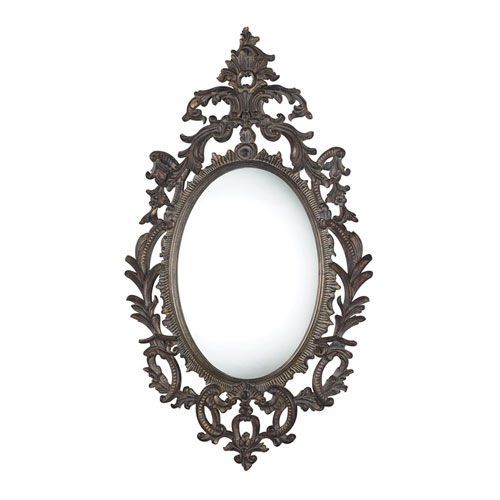 Distressed Bronze 51 Inch Arched And Crowned Mirror Sterling Industries In Distressed Bronze Wall Mirrors (View 8 of 15)
