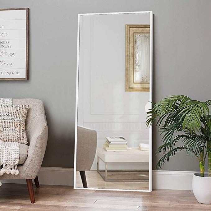 Elevens Full Length Floor Mirror 65"x22large Rectangle Wall Mirror For Superior Full Length Floor Mirrors (View 10 of 15)