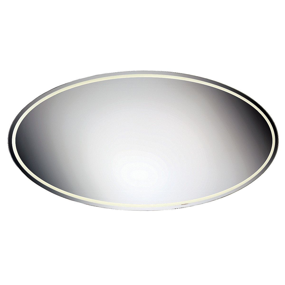Eurofase Lighting 29106 Mirror Oval Shaped Flat 1 Light Led Mirror Throughout Edge Lit Oval Led Wall Mirrors (View 15 of 15)