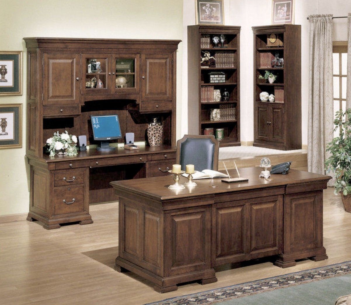 Executive Desk And Credenza – Ideas On Foter In Office Desks With Filing Credenza (View 1 of 15)