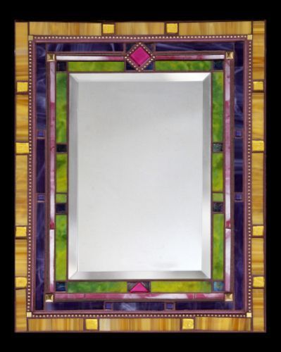 Gallery @ Glynnis Kaye | Mirror Stained, Stained Glass Mirror, Mirror Throughout Gaunts Earthcott Wall Mirrors (View 15 of 15)