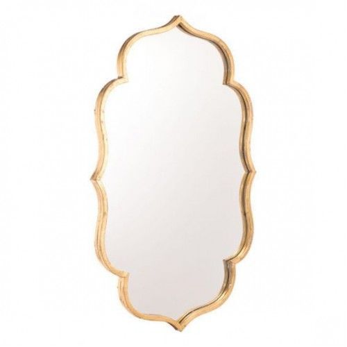 Gold Scalloped Frame Oblong Wall Mirror | Gold Mirror Wall, Scalloped Intended For Gold Scalloped Wall Mirrors (View 14 of 15)