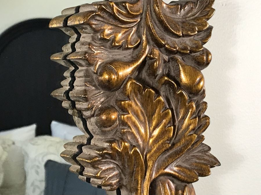Gold Tone Tree Branch Motif Wall Mirror From Howard Elliot Collection Inside Cromartie Tree Branch Wall Mirrors (View 6 of 15)