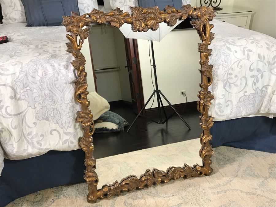 Gold Tone Tree Branch Motif Wall Mirror From Howard Elliot Collection Pertaining To Cromartie Tree Branch Wall Mirrors (Photo 3 of 15)