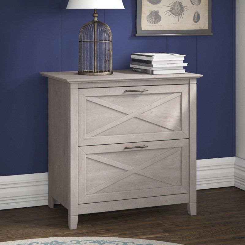 Gray 2 Drawer Lateral File Cabinet – Key West | Rc Willey Furniture Store With Gray And Gold 2 Drawer Desks (View 4 of 15)
