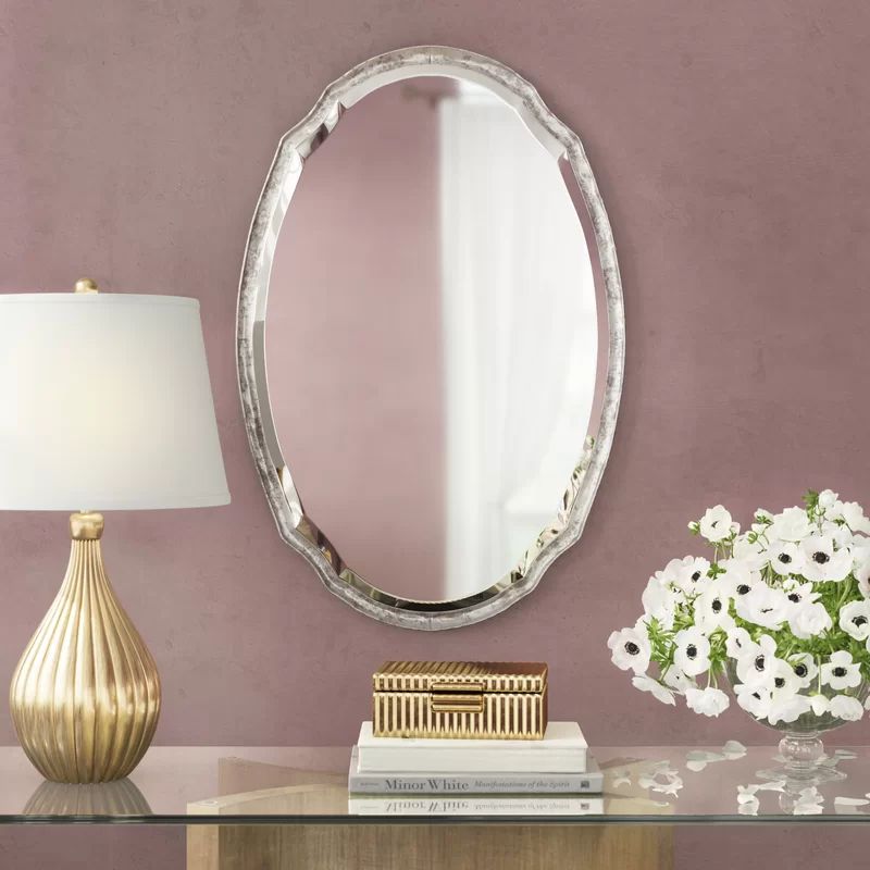 House Of Hampton Aguirre Beveled Wall Mirror | Wayfair In 2020 | Mirror Regarding Tutuala Traditional Beveled Accent Mirrors (View 3 of 15)