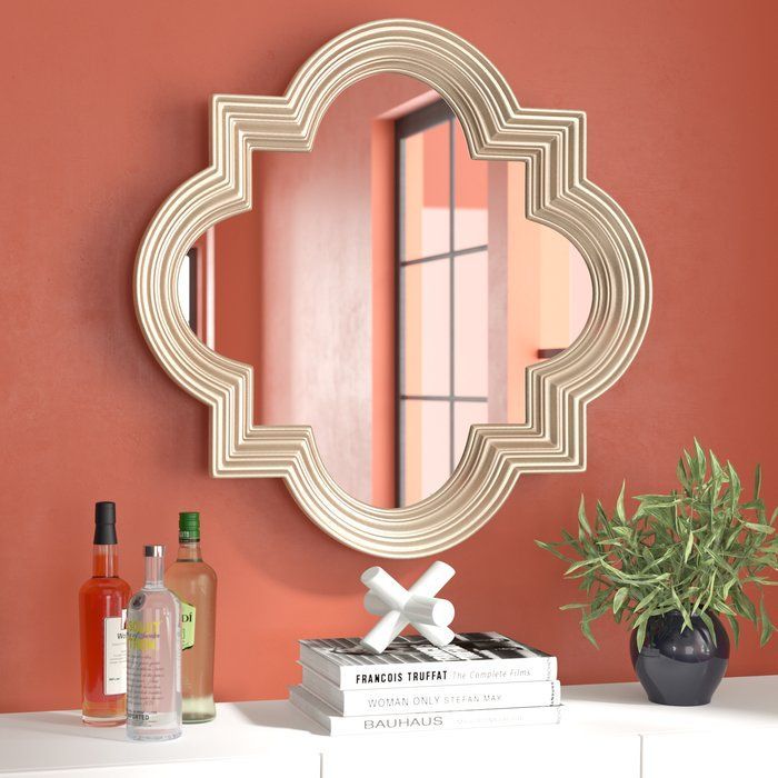 House Of Hampton® Yreka Modern And Contemporary Accent Mirror Regarding Knott Modern & Contemporary Accent Mirrors (View 6 of 15)