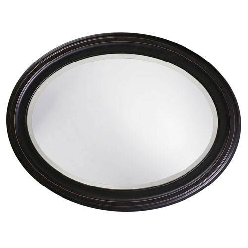 Howard Elliott Collection George Oil Rubbed Bronze Oval Mirror 40108 Pertaining To Ceiling Hung Oiled Bronze Oval Mirrors (View 14 of 15)